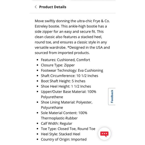 Frye and Co. Womens Estreley Stacked Heel Booties Size 8.5 Sand Tan Suede Like - Picture 10 of 11